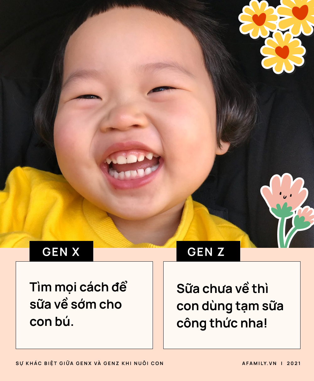 Sự khác biệt giữa genX và genZ khi nuôi con:  - Ảnh 3.