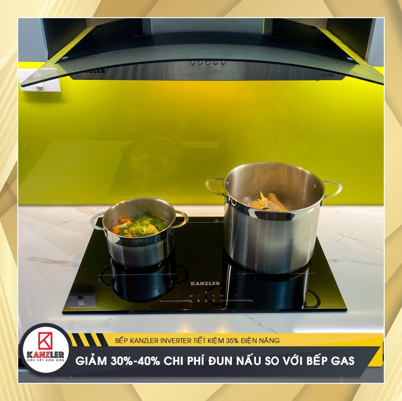 Vì sao bếp điện từ lên ngôi và lý giải của chuyên gia bếp Kanzler - Ảnh 1.