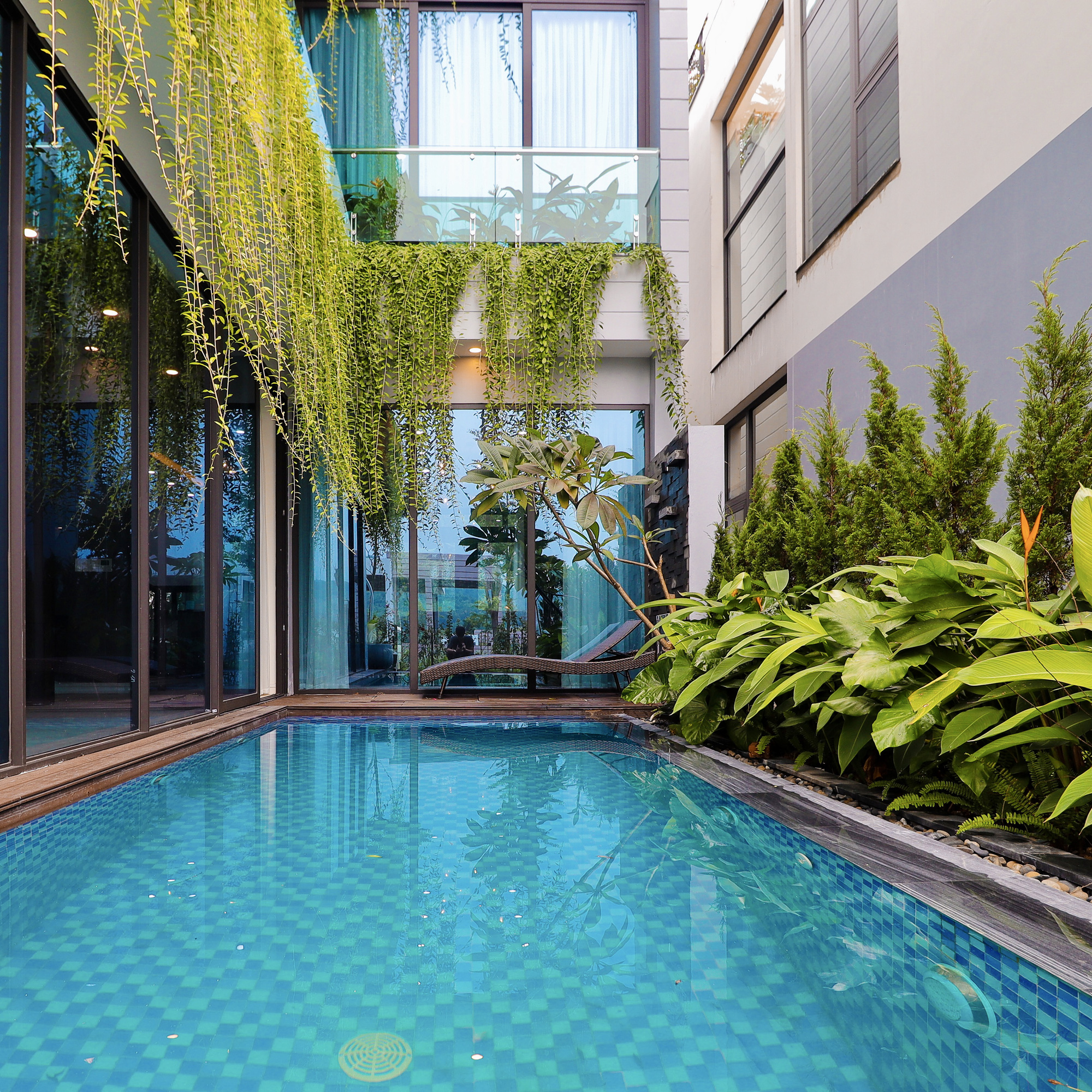 Căn nhà nhiều cây xanh với mảnh vườn bé xinh ở ngoại thành Hà Nội có chi phí hoàn thiện 3 tỷ đồng - Ảnh 6.