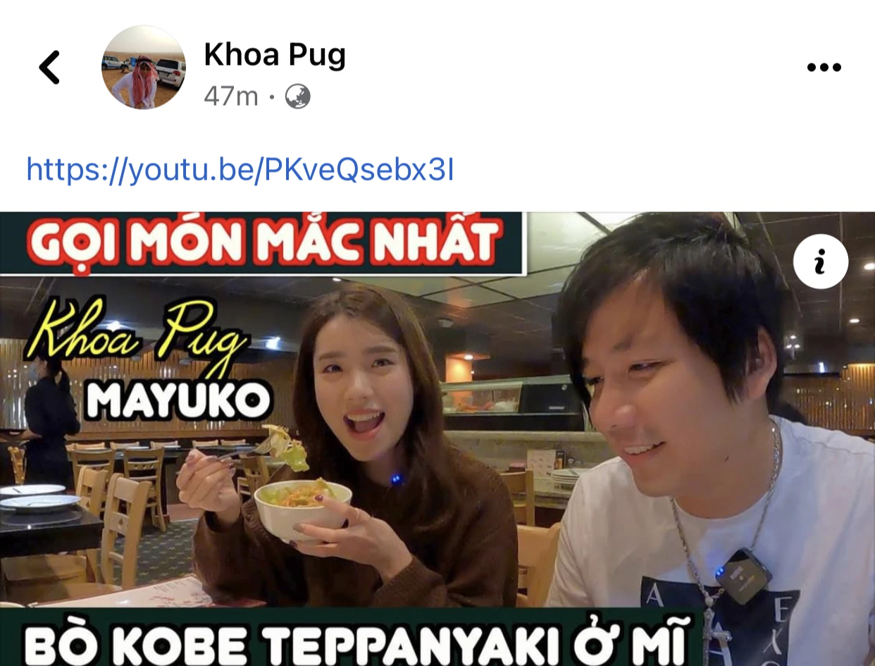 Khoa Pug vừa có động thái MỚI: Giữ nguyên thái độ giữa tin đồn cạch mặt, vẫn đem theo 1 thứ ĐẮT TIỀN liên quan đến Johnny Đặng - Ảnh 2.