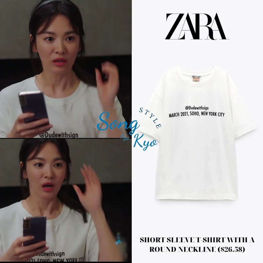 Song Hye Kyo phim mới  Song Hye Kyo vừa diện đồ tiền tỷ đã vội &quot;quay xe&quot; với áo Zara, soi giá rổ mà giật mình - Ảnh 6.