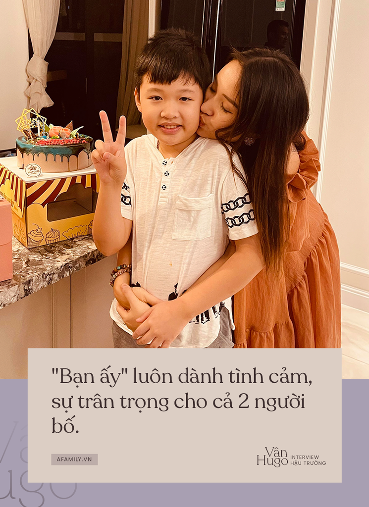 Vân Hugo tiết lộ chuyện con trai từng sang chấn tâm lý vì bố mẹ ly hôn, điều thay đổi bất ngờ khi xuất hiện một người &quot;bố mới&quot; - Ảnh 6.