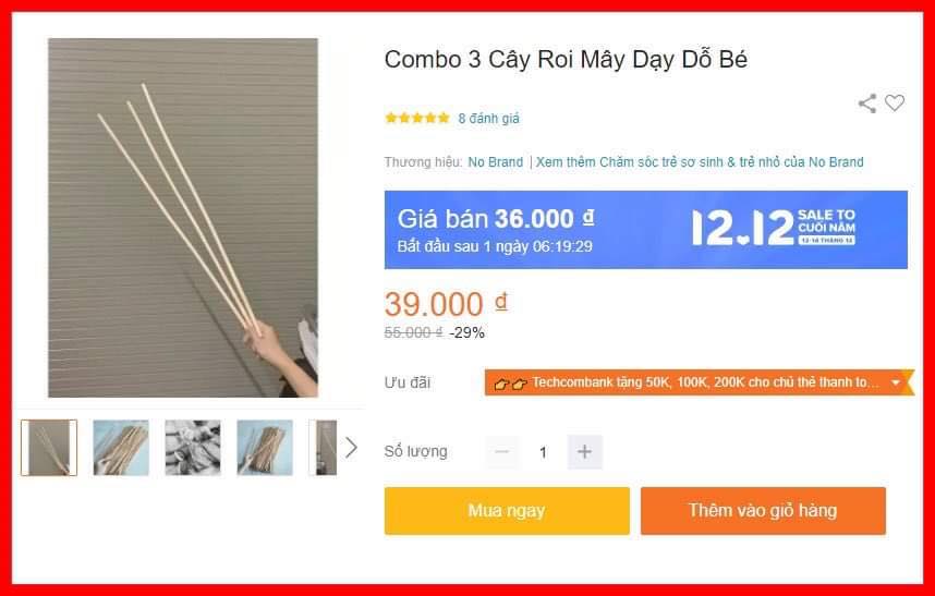Roi m&acirc;y đ&aacute;nh con được b&aacute;n tr&agrave;n lan, người ti&ecirc;u d&ugrave;ng đ&aacute;nh gi&aacute; 5 sao v&agrave; c&acirc;u chuyện đằng sau khiến nhiều người suy ngẫm - Ảnh 1.