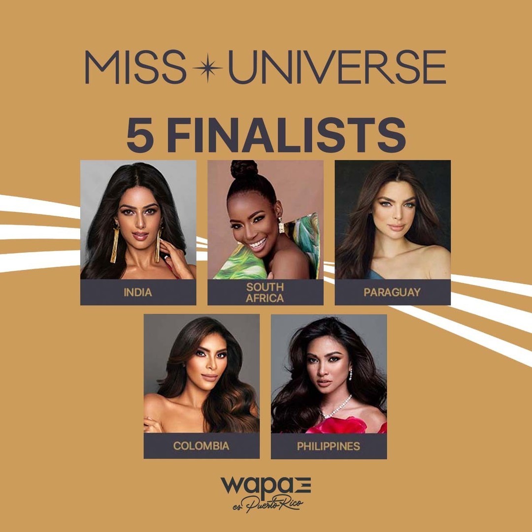 Chung kết Miss Universe 2021: Công bố Top 5 thí sinh xuất sắc nhất bước tiếp - Ảnh 3. Chung kết Miss Universe 2021: Công bố Top 5 thí sinh xuất sắc nhất bước tiếp - Ảnh 3.