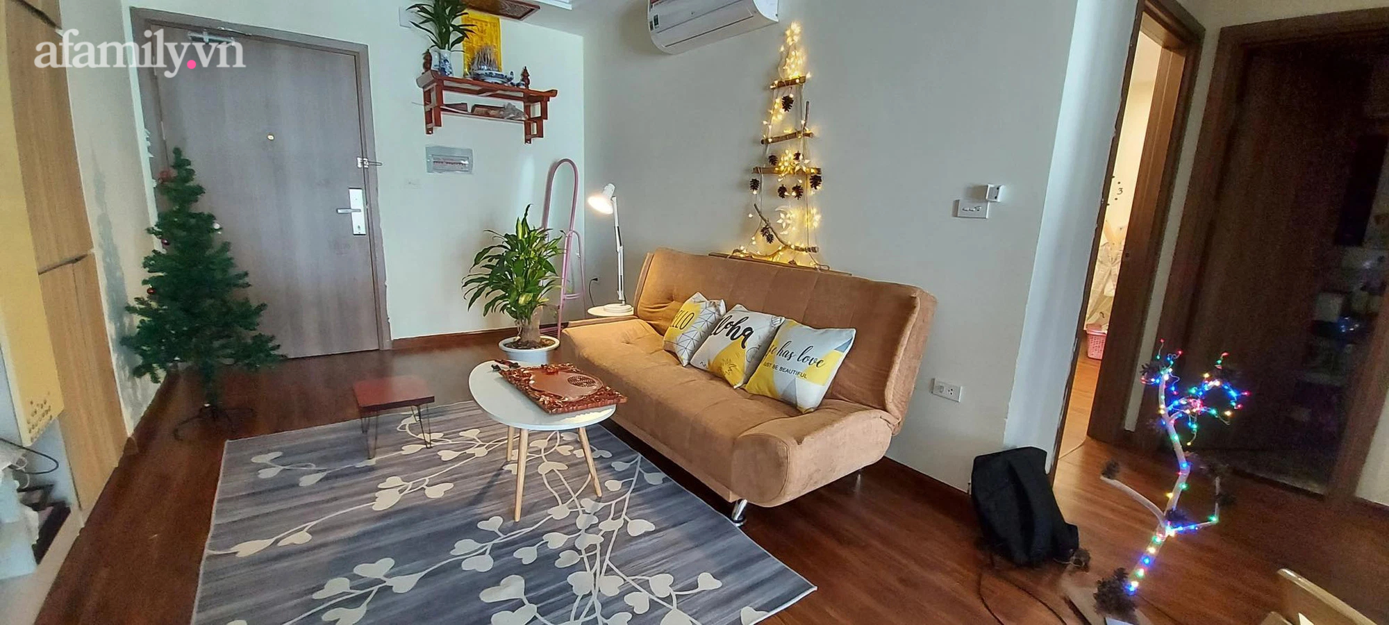 Trang trí căn hộ đón Noel với giá 350 ngàn đồng của cô giáo Hà Nội - Ảnh 5.