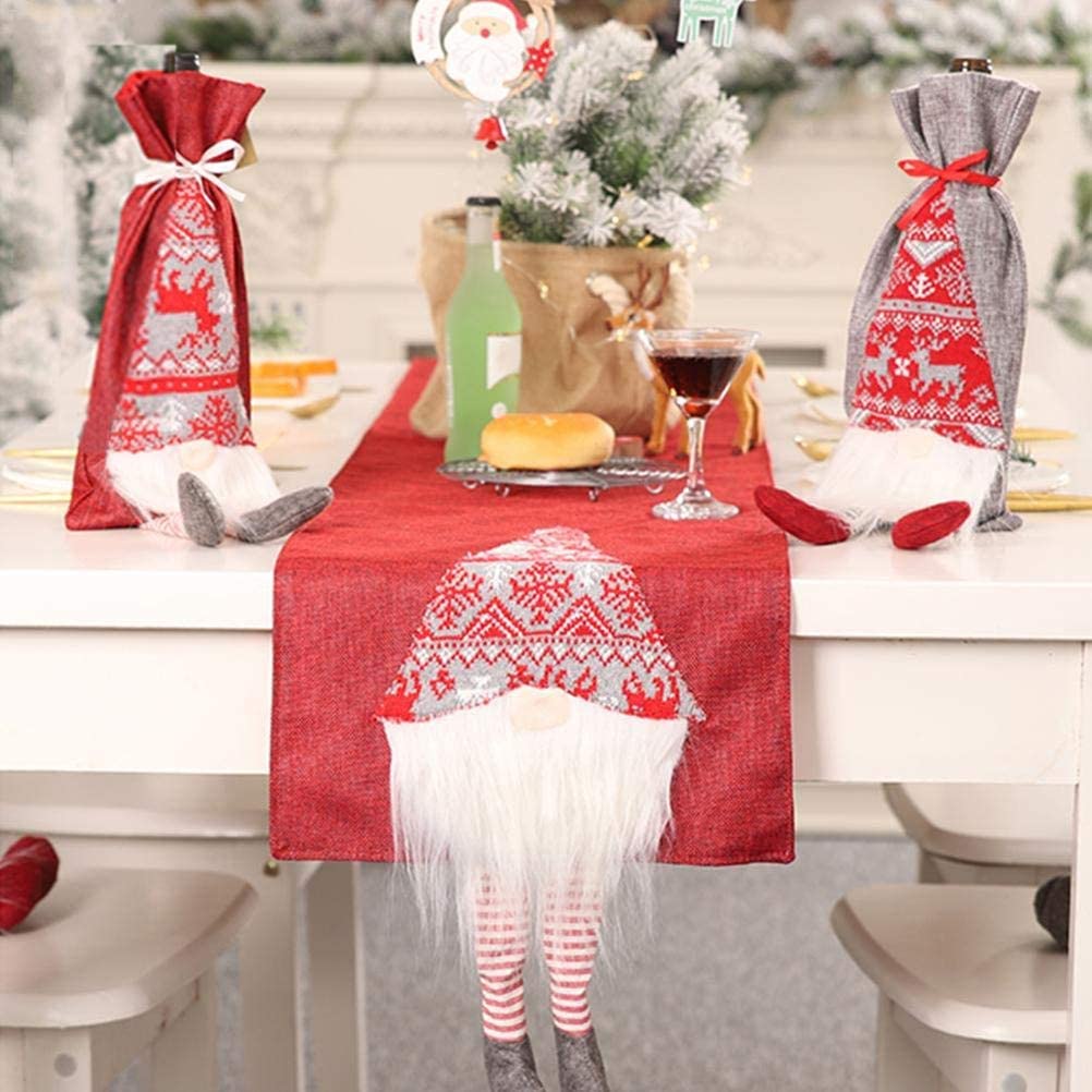 Hô biến phòng ăn gia đình ngập tràn không khí Giáng sinh thật dễ dàng chỉ bằng chiếc khăn trải bàn - Ảnh 5.