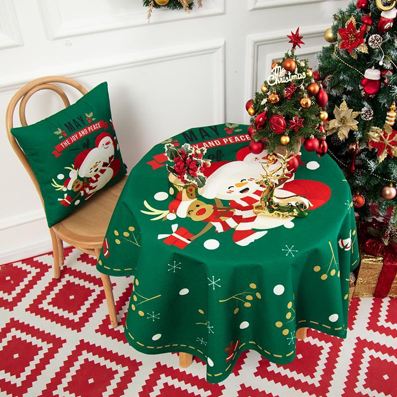 Hô biến phòng ăn gia đình ngập tràn không khí Giáng sinh thật dễ dàng chỉ bằng chiếc khăn trải bàn - Ảnh 21.