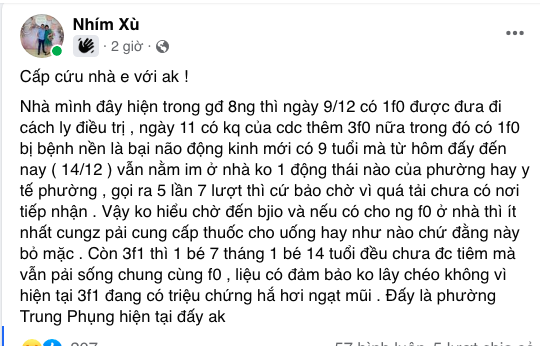 Hà Nội tiếp tục thêm 3 F0 sống cùng gia đình bị 'bỏ quên', Giám đốc TTYT quận nói gì? - Ảnh 1.