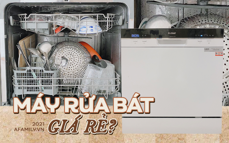 Máy rửa bát bình dân giá 7 triệu thì dùng có tốt? Kết luận của 9X Hà Nội sẽ khiến bạn phải cân nhắc khi mua!