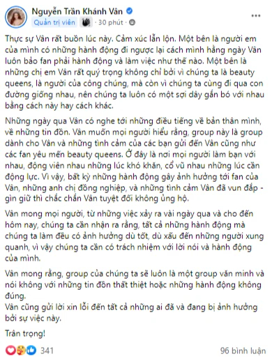 Trưởng FC Khánh Vân nghĩ chuyện tiêu cực sau lùm xùm &quot;chơi bẩn&quot; Thùy Tiên, Kim Duyên và H'Hen Nie? - Ảnh 3.