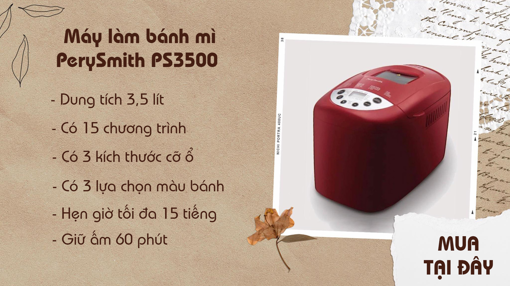 Làm bánh mà nhàn tênh, tự động từ A đến Z, chẳng trách các chị em lại mê máy làm bánh mì quên cả lối về - Ảnh 3.