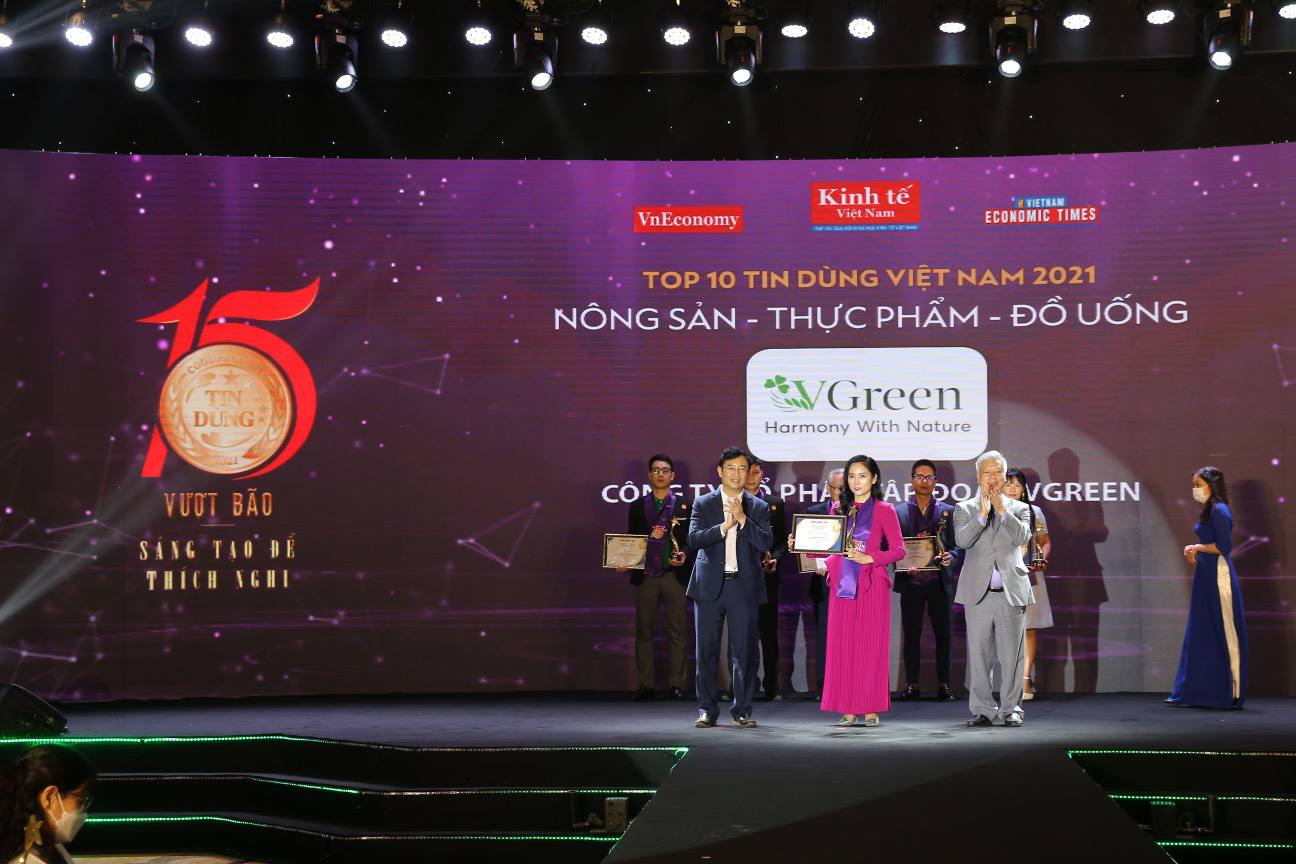 VGreen - Vinh danh Top 10 sản phẩm tin dùng Việt Nam năm 2021 - Ảnh 1.