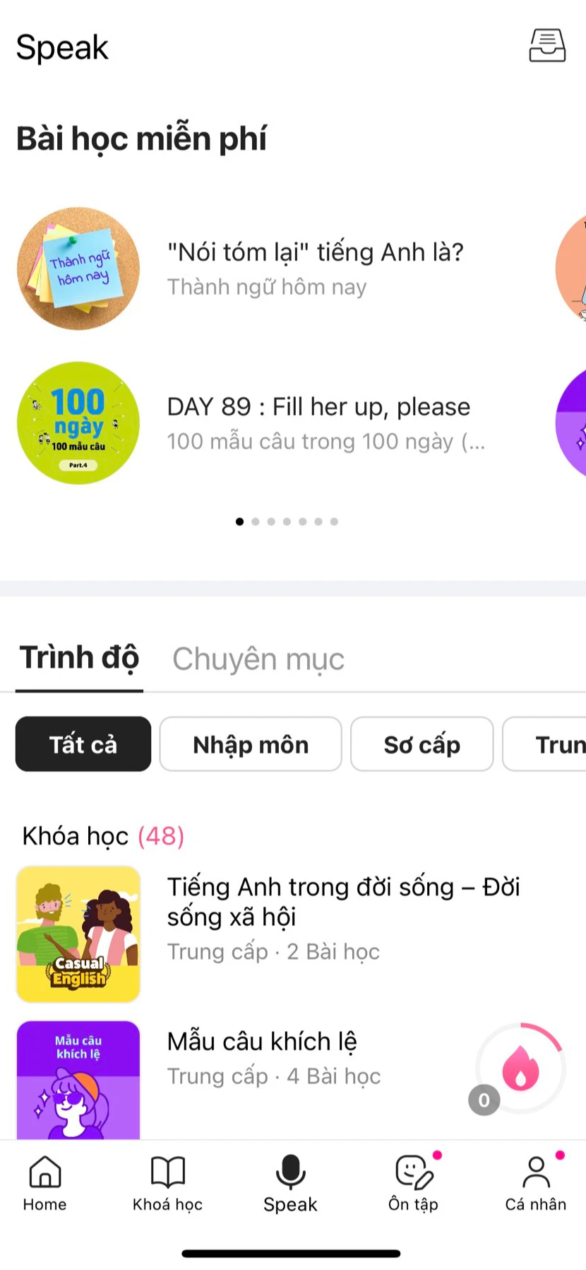 Đ&acirc;y l&agrave; chiếc app KH&Ocirc;NG MẤT PH&Iacute; cực dễ học, chẳng mấy chốc giao tiếp tiếng Anh chuẩn như người bản xứ: Lỡ qu&ecirc;n học 1 ng&agrave;y c&ograve;n nhận lời nhắc nhở ngọt lịm tim - Ảnh 7.