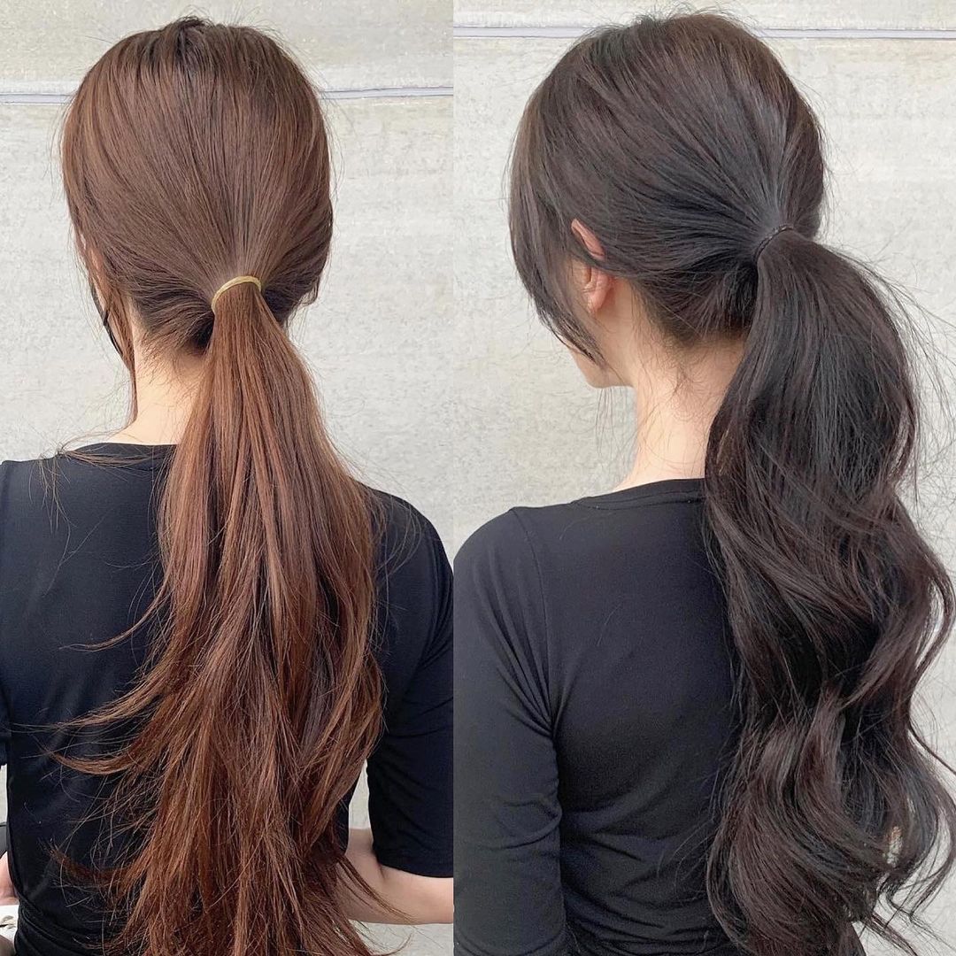 Đừng buộc tóc theo kiểu &quot;quê kiểng&quot; nữa, học gái Hàn làm thêm đúng 1 điều này là độ sang chảnh tăng 10 lần - Ảnh 3.