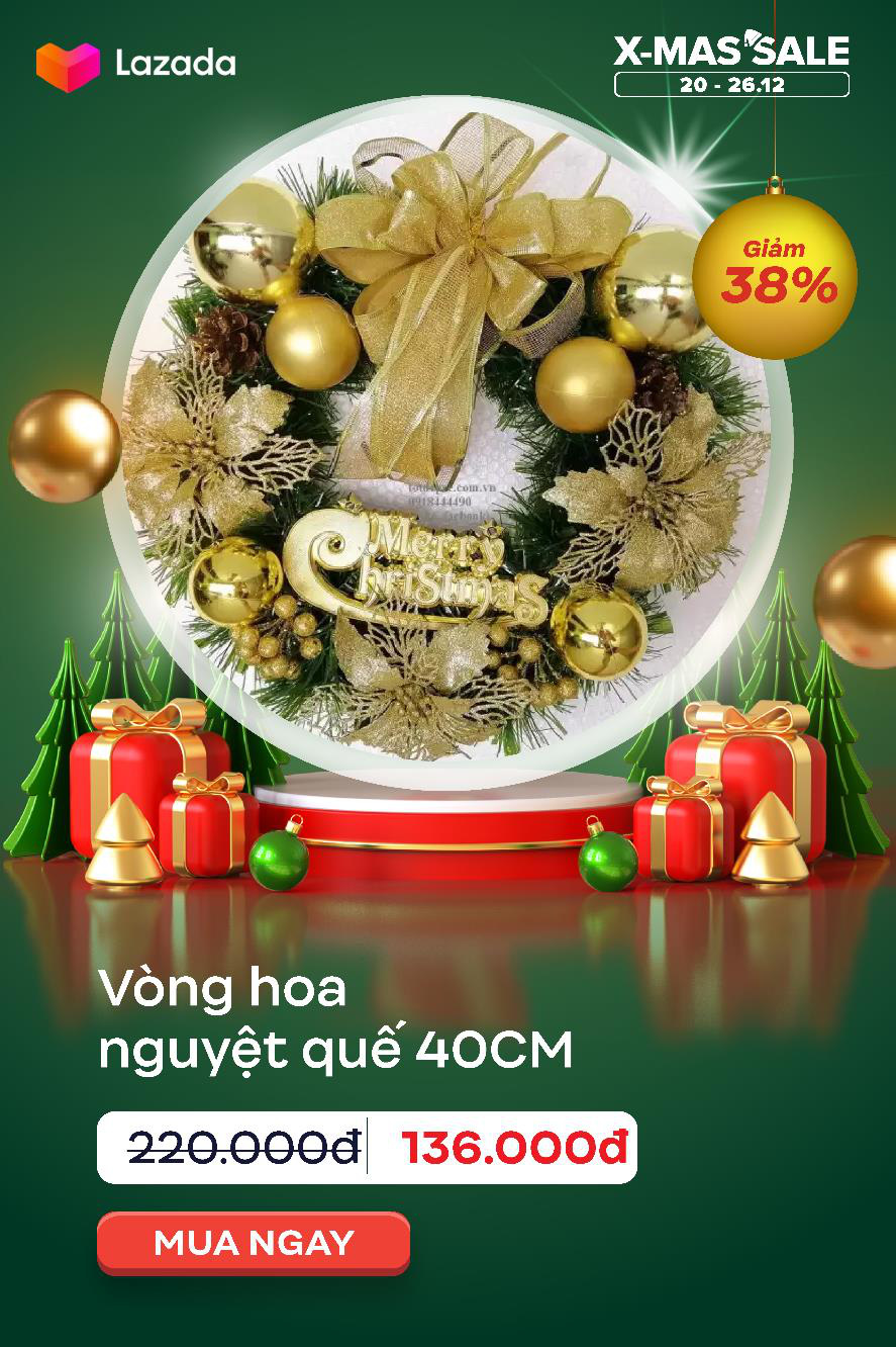 Học cư d&acirc;n mạng tips trang tr&iacute; nh&agrave; cuối năm si&ecirc;u cấp long lanh - Ảnh 2.