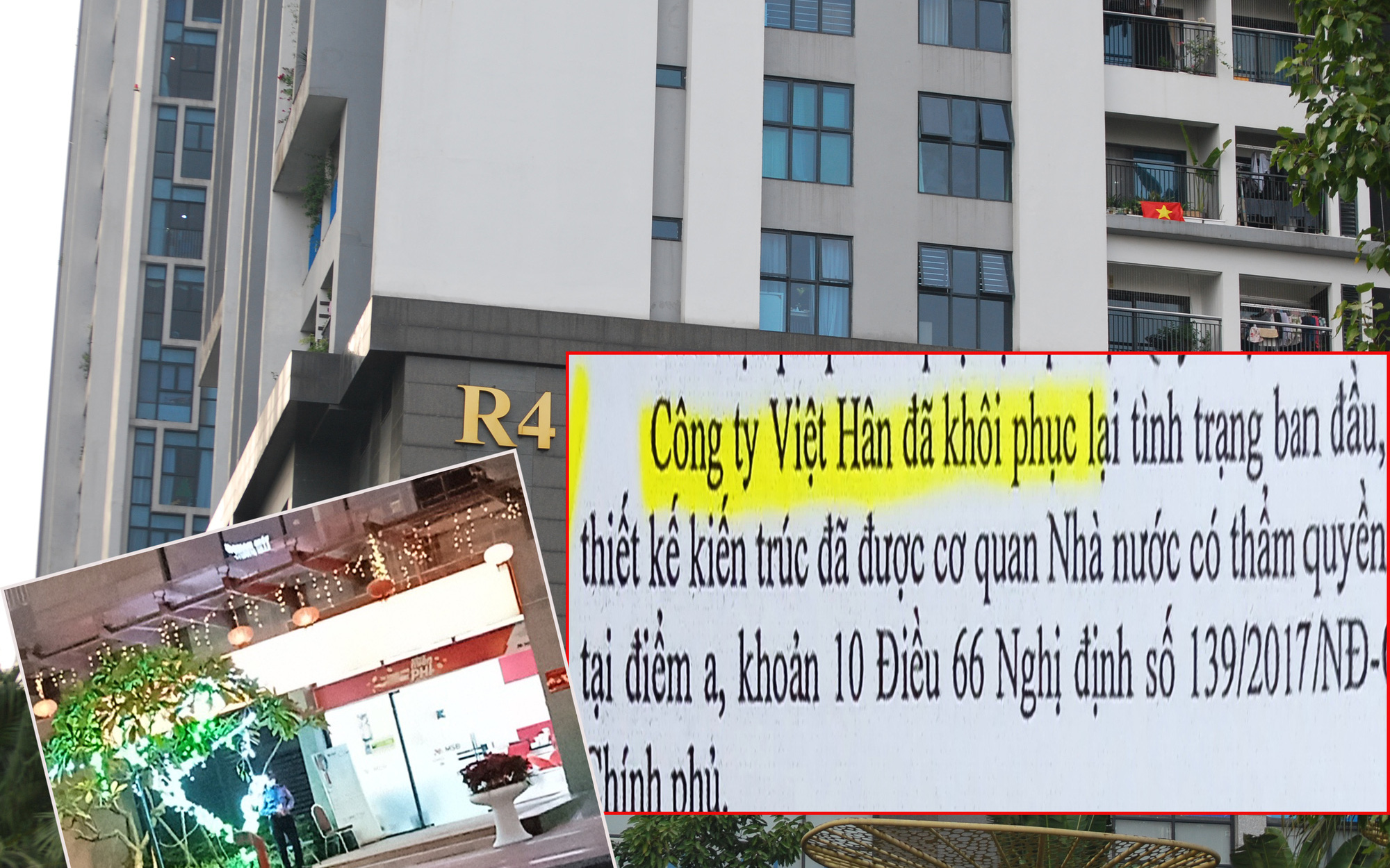 CĐT chung cư cao cấp ở Hà Nội bị tố "lươn lẹo": Thay đổi công năng, mục đích diện tích chung, bị xử phạt nhưng chưa khắc phục đã báo cáo sai sự thật