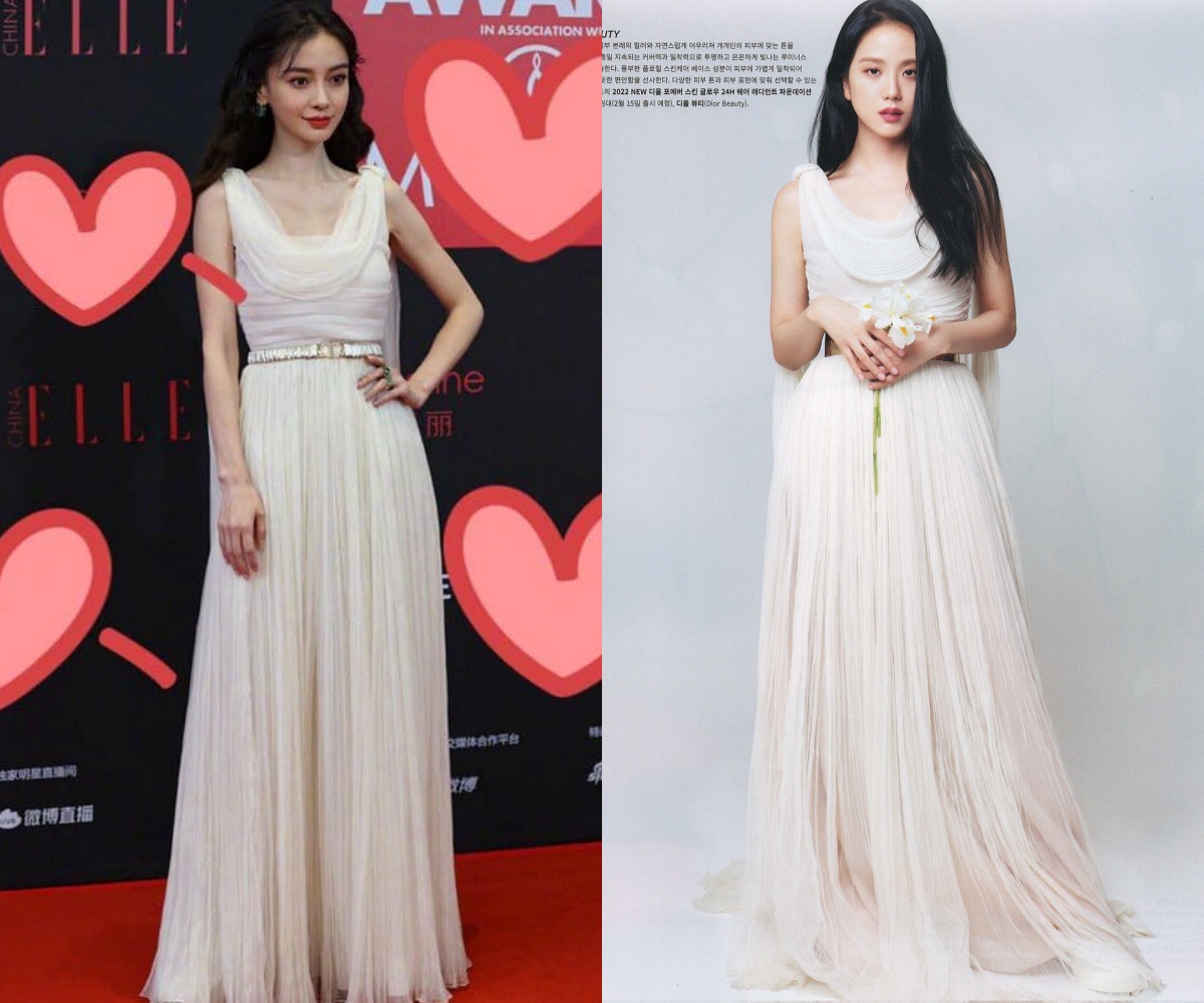 Jisoo Angela Baby đụng hàng Jisoo đụng váy với Angela Baby: Visual bị lấn lướt nhưng vẫn "ăn điểm" mỹ nhân Cbiz ở 1 điều - Ảnh 8. Jisoo Angela Baby đụng hàng Jisoo đụng váy với Angela Baby: Visual bị lấn lướt nhưng vẫn "ăn điểm" mỹ nhân Cbiz ở 1 điều - Ảnh 8.