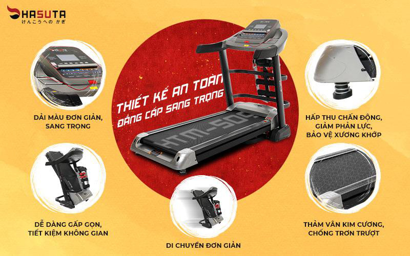 M&aacute;y chạy HTM 509 Hasuta c&oacute; g&igrave; th&uacute; vị m&agrave; được Hoa Hậu Ngọc H&acirc;n lựa chọn? - Ảnh 2.