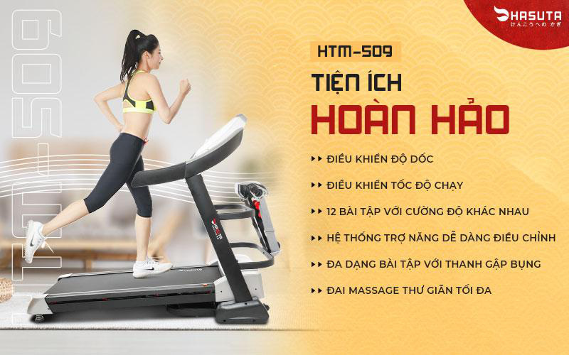 M&aacute;y chạy HTM 509 Hasuta c&oacute; g&igrave; th&uacute; vị m&agrave; được Hoa Hậu Ngọc H&acirc;n lựa chọn? - Ảnh 3.