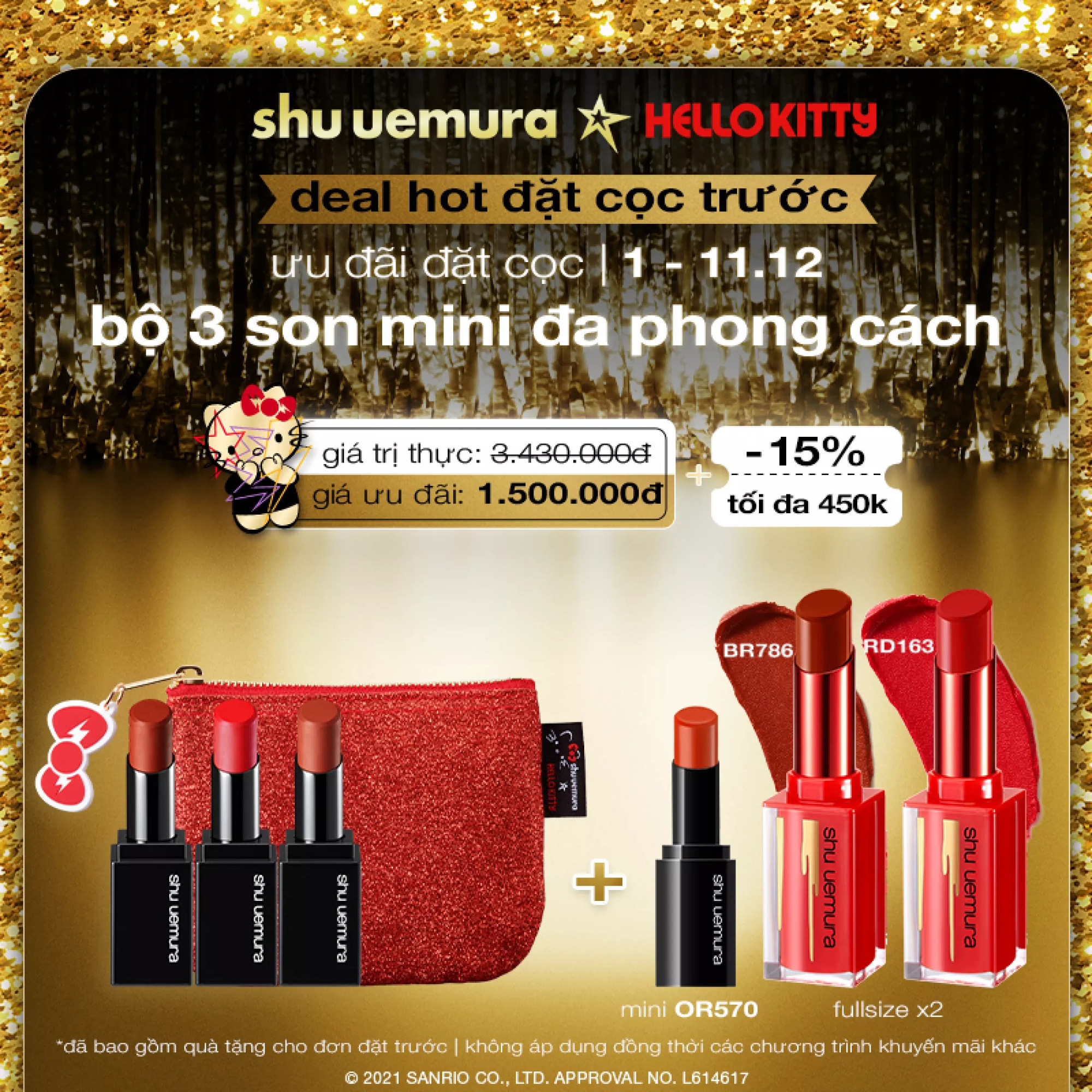 5 set mỹ phẩm limited mùa lễ hội, vừa đẹp vừa rẻ hơn hẳn so với mua lẻ - Ảnh 10. 5 set mỹ phẩm limited mùa lễ hội, vừa đẹp vừa rẻ hơn hẳn so với mua lẻ - Ảnh 10.