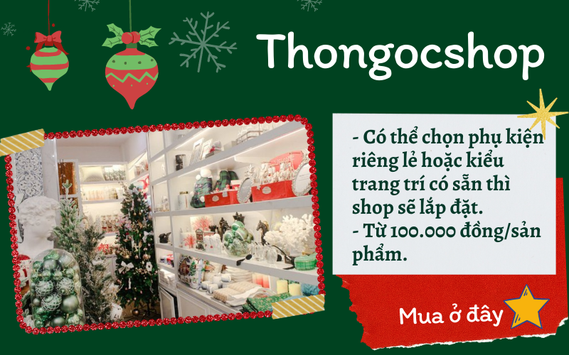 Hà Nội: 5 cửa hàng bán online đầy đủ đồ trang trí Noel siêu sang chảnh cho các gia đình ngồi nhà thoải mái decor  - Ảnh 3.