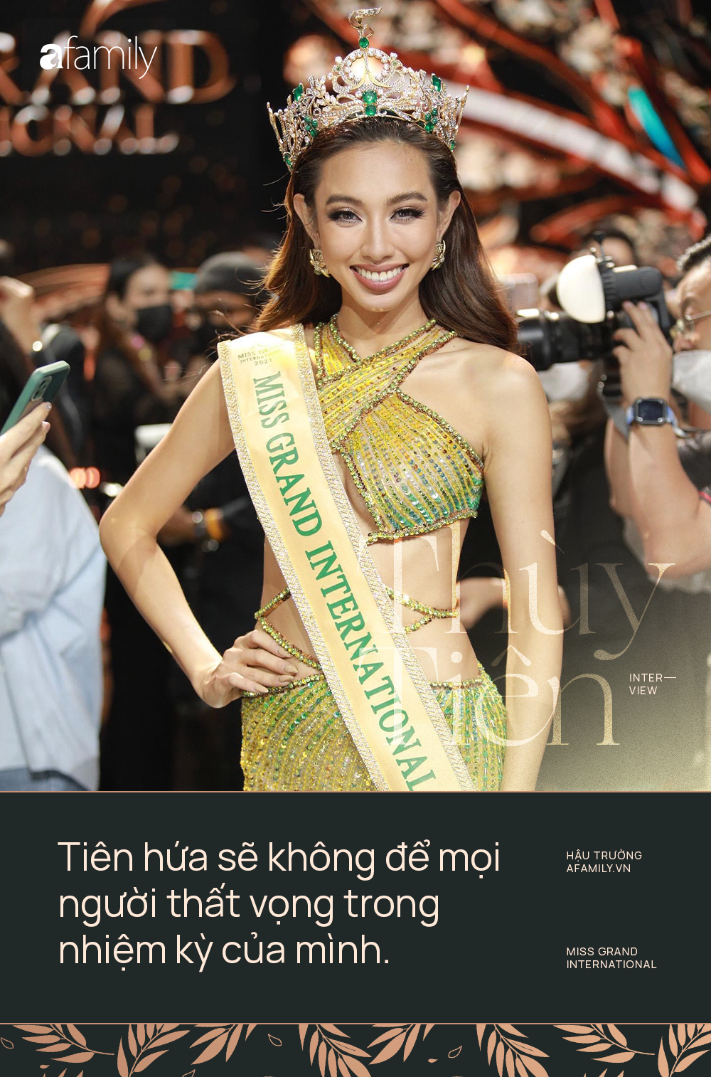 Phỏng vấn Hoa hậu Thùy Tiên trong ngày đầu đương nhiệm: Đã sẵn sàng tâm thế từ khi được gọi tên vào Top 5, cách đối mặt với thị phi ghi điểm tuyệt đối - Ảnh 7.
