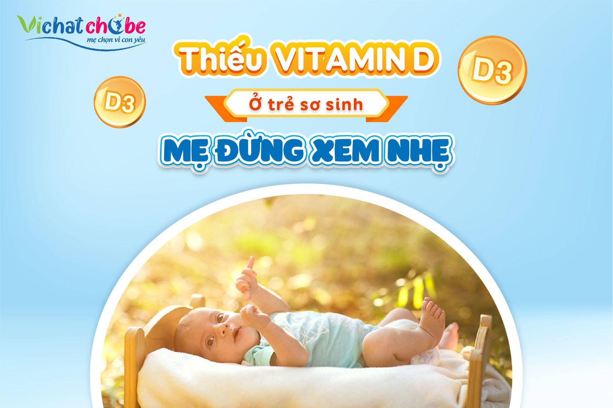 Thiếu vitamin D ở trẻ sơ sinh: Mẹ đừng xem nhẹ! - Ảnh 1.