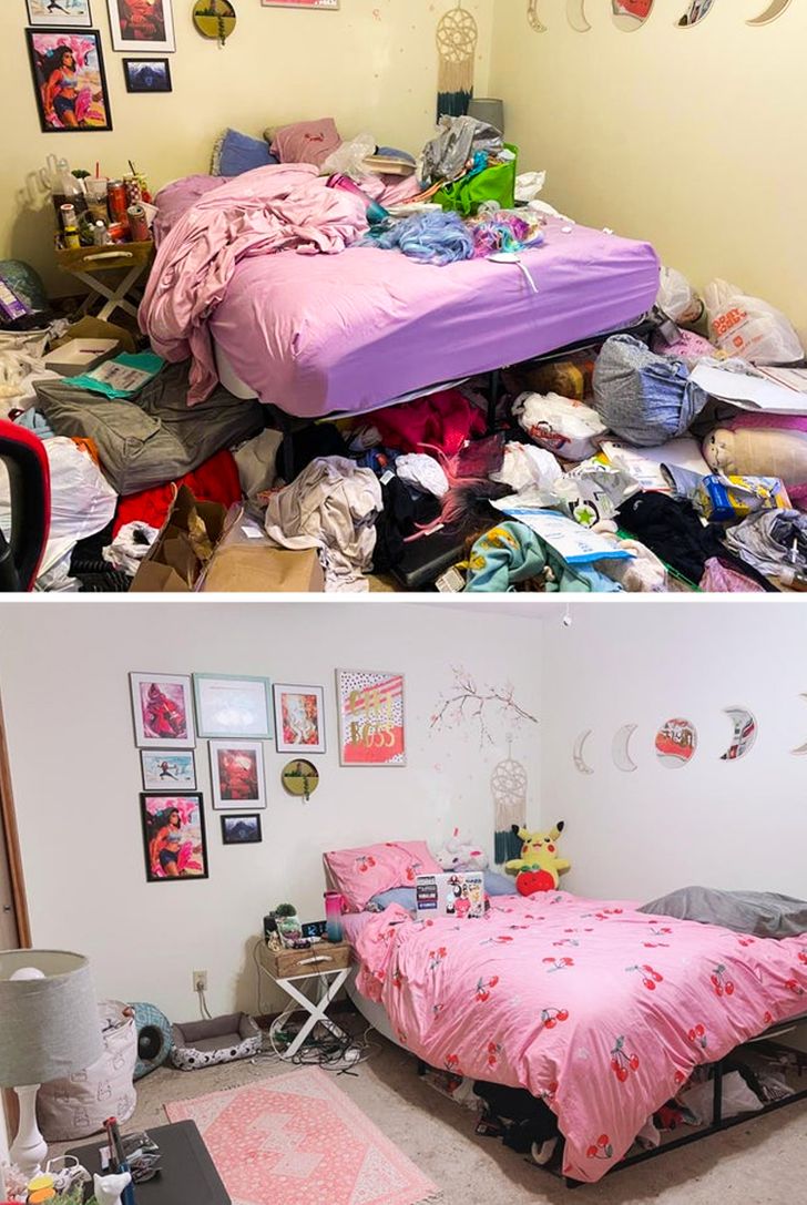 Cứ nhìn những hình ảnh này mới thấy chị em dọn dẹp nhà cửa mang tới sự khác biệt thế nào - Ảnh 8.