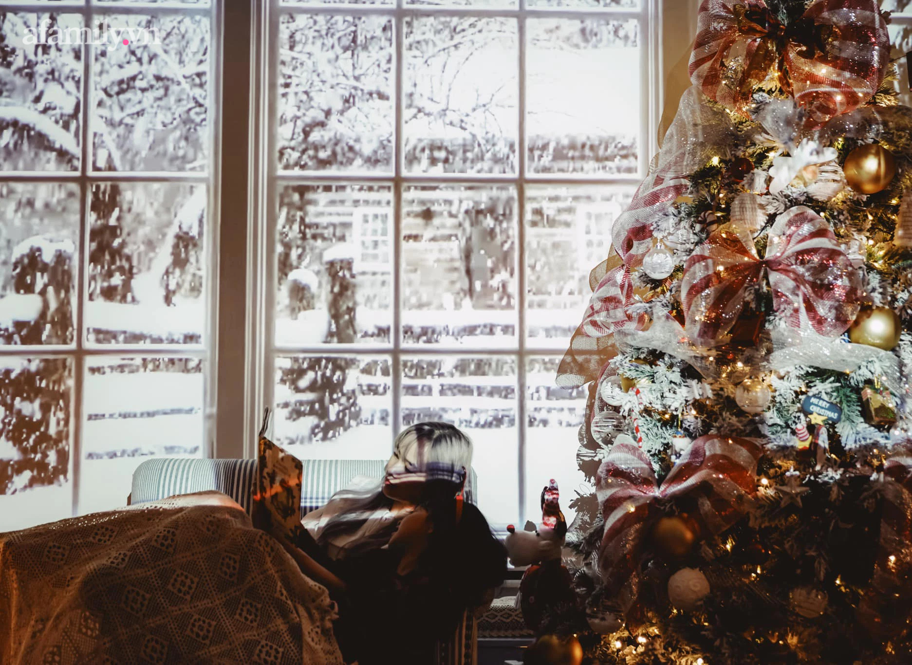 Hotmom Thúy Hằng trang trí nhà Giáng sinh: Cây thông chiếm spotlight và bàn tiệc hoành tráng khiến ai nấy đều ghen tị vì vừa đảm lại vừa khéo - Ảnh 14.