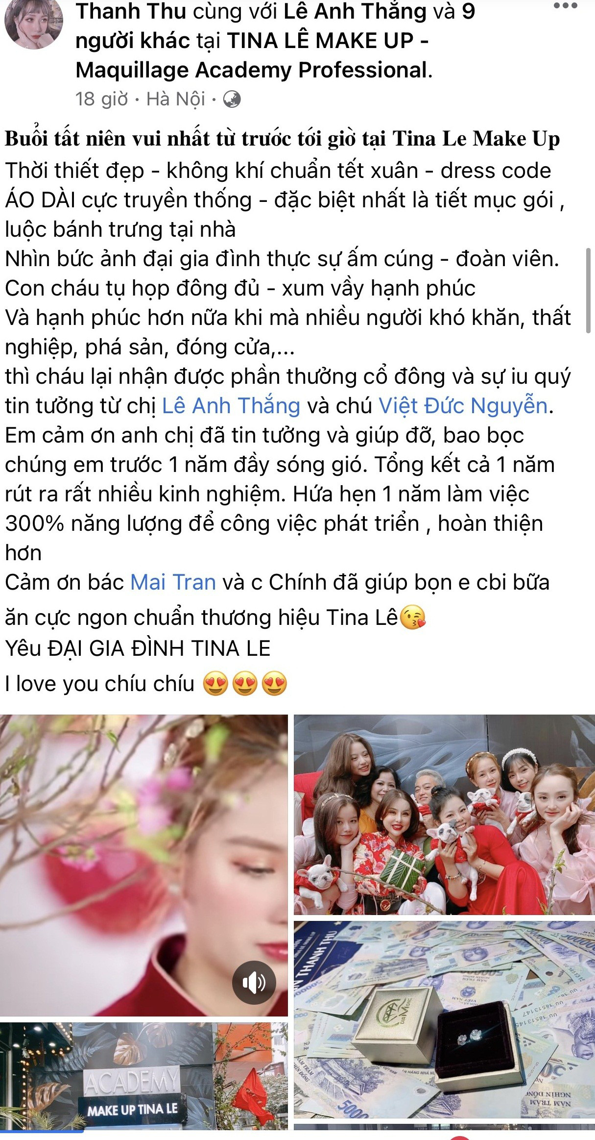 Doanh nghiệp gây sốt MXH vì thưởng Tết khủng cho nhân viên, tiền “cả quyển” lại thêm kim cương - Ảnh 9.