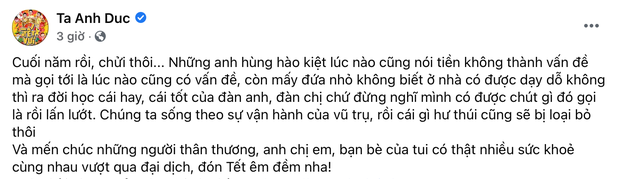 Biến căng liên tục đeo bám Anh Đức từ 29 đến 30 Tết: Hết tố ai đó cực căng, nay đến đăng đàn cảnh cáo kẻ gian - Ảnh 3.