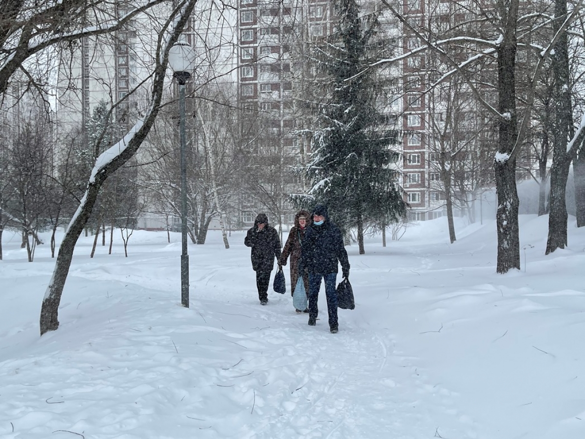 Nga đang hứng chịu bão tuyết mạnh kỷ lục trong 47 năm qua - Ảnh 1.