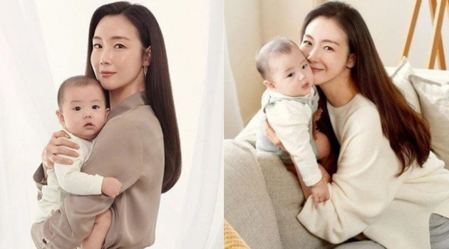 Mỹ nhân &quot;Bản tình ca mùa đông&quot; Choi Ji Woo lần đầu chia sẻ về con gái 9 tháng tuổi: Làm mẹ, tâm trạng của tôi trở nên phong phú hơn - Ảnh 1.