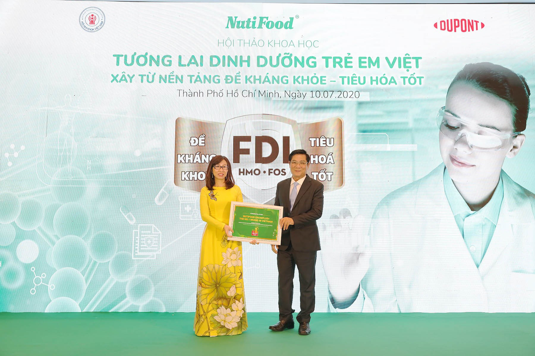 Nutifood GrowPLUS+ được vinh danh Sản phẩm ti&ecirc;u biểu TP.HCM năm 2020 - Ảnh 2.