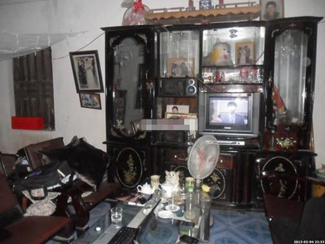 Nhà của Vũ Khắc Tiệp ở quê.