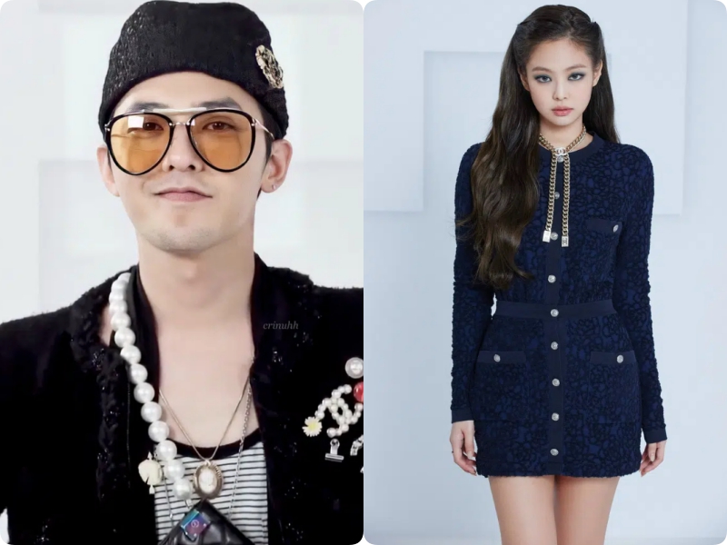 G-Dragon (Big Bang) và Jennie (BLACKPINK) - Ảnh 9. G-Dragon (Big Bang) và Jennie (BLACKPINK) - Ảnh 9.