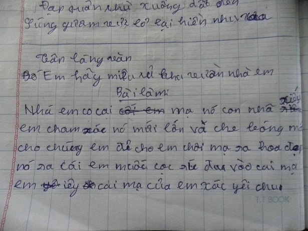 Mẹ than buồn nẫu ruột vì cả học kỳ mà con vẫn viết chữ quá xấu, ai ngờ nhận được cả một loạt hình ảnh &quot;đồng cảm&quot;, ảnh cuối đúng thật dễ &quot;sang chấn tâm lý&quot; - Ảnh 6.