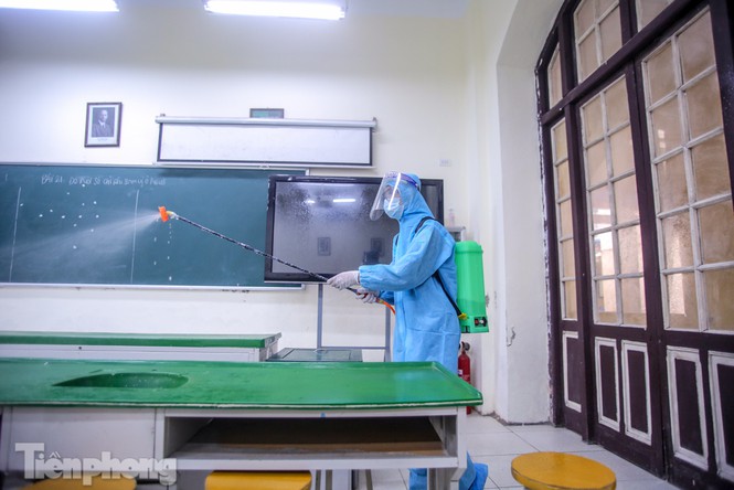 Đón học sinh trở lại, trường học ở Hà Nội trang bị phòng cách ly - Ảnh 25. Đón học sinh trở lại, trường học ở Hà Nội trang bị phòng cách ly - Ảnh 25.