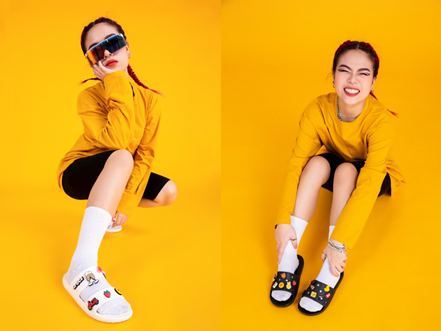 Tlinh đầy phong c&aacute;ch c&ugrave;ng phi&ecirc;n bản mới d&ograve;ng Crocs Classic - Ảnh 4.