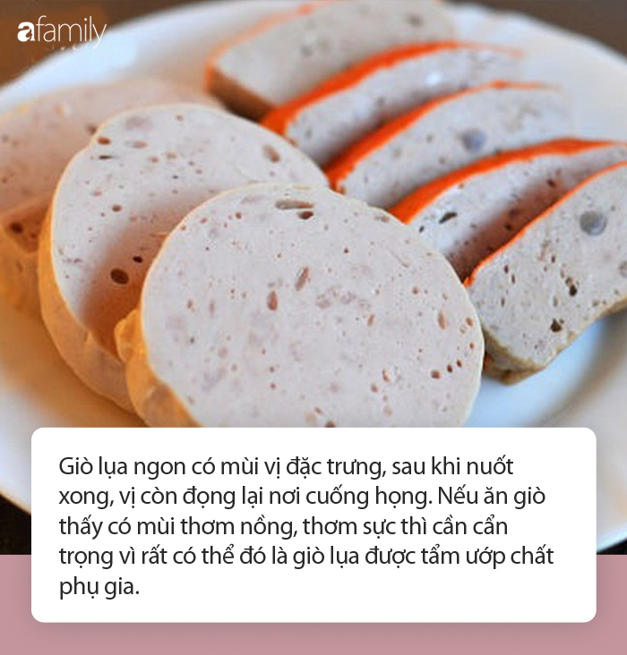 Giò lụa "tưới đẫm" hàn the sẽ có 4 dấu hiệu nhận biết, chuyên gia khuyên người dân khi đi mua cần chú ý - Ảnh 3.