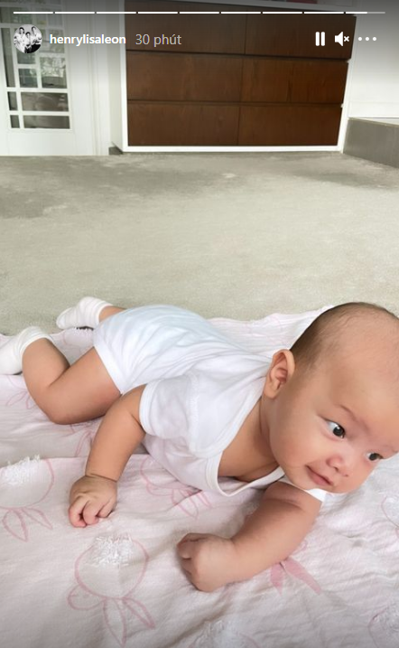 Hình ảnh siêu hài hước của con trai Hà Hồ lúc hơn 1 tháng tuổi - Ảnh 3.