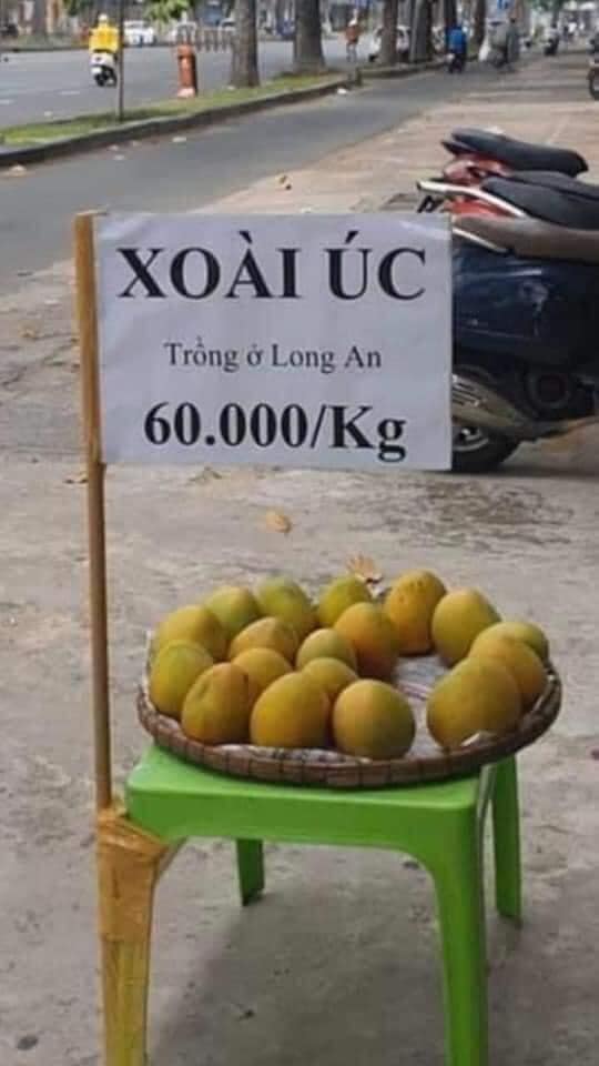 Hàng nho rong siêu to trên phố gây &quot;xoắn não&quot; người đi đường với biển hiệu giới thiệu xuất xứ vô cùng hài hước - Ảnh 2.