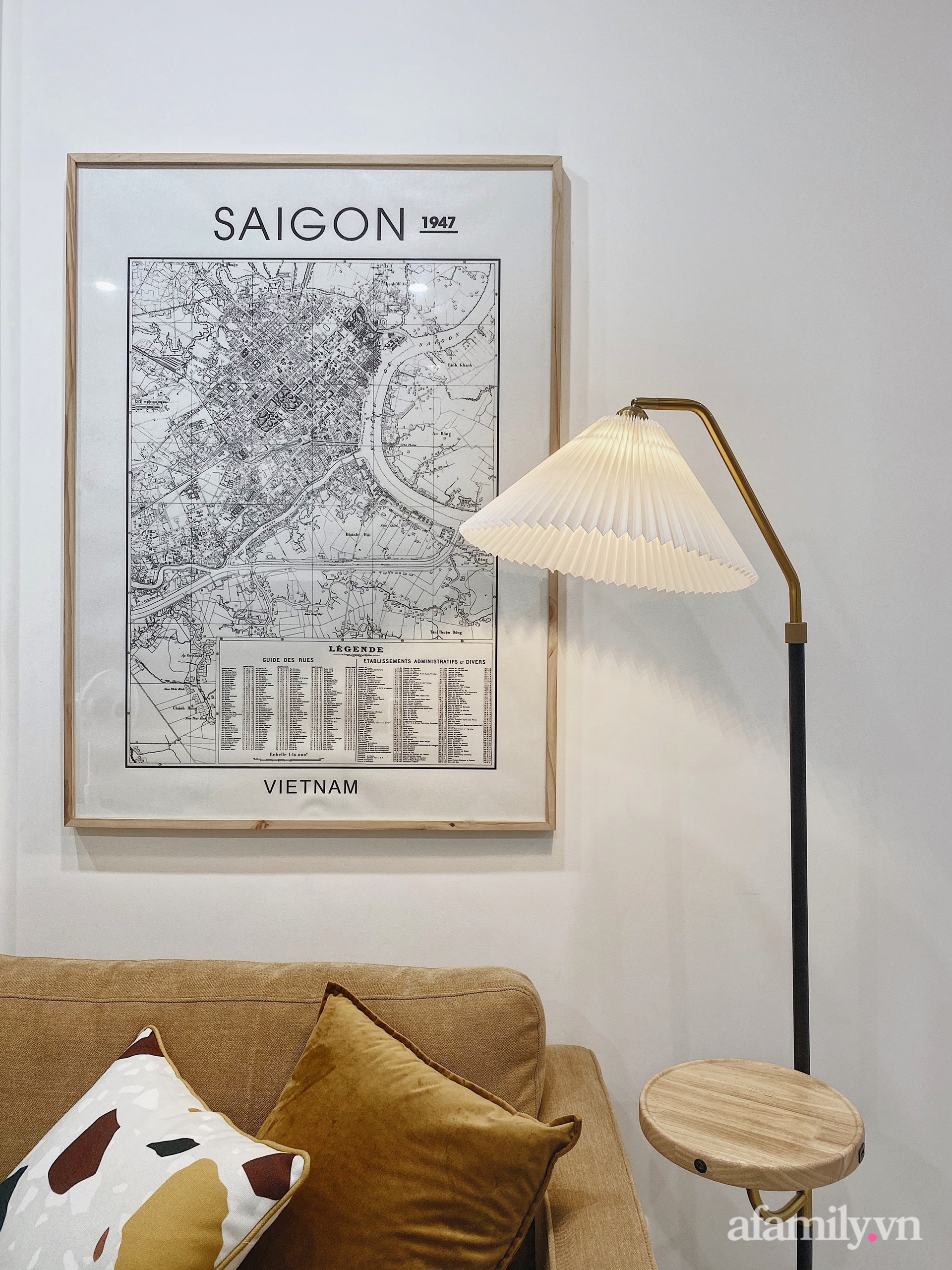 Căn hộ 106m² gói trọn bình yên với tông màu trung tính hiện đại của vợ chồng trẻ Sài Gòn - Ảnh 5.