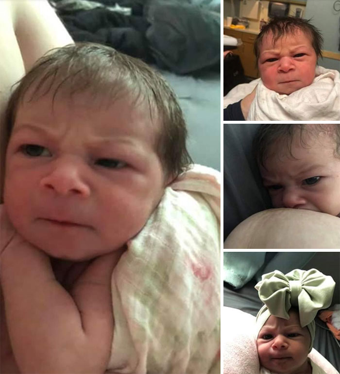 Ch&ugrave;m ảnh: Những em b&eacute; sơ sinh c&oacute; khu&ocirc;n mặt &ldquo;gi&agrave; như tr&aacute;i c&agrave;&rdquo; khiến cha mẹ được một phen &ldquo;hết hồn&rdquo; nhưng lại g&acirc;y b&atilde;o mạng thế giới - Ảnh 16.