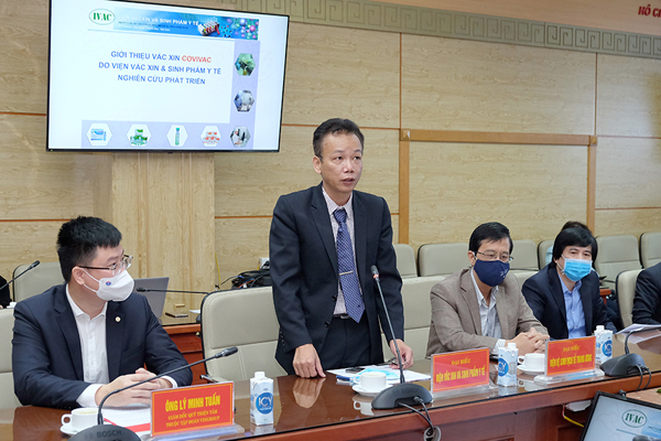 Sáng 15/3, Việt Nam chính thức tiêm thử nghiệm lâm sàng vắc xin COVIVAC phòng COVID-19 - Ảnh 1. Sáng 15/3, Việt Nam chính thức tiêm thử nghiệm lâm sàng vắc xin COVIVAC phòng COVID-19 - Ảnh 1.