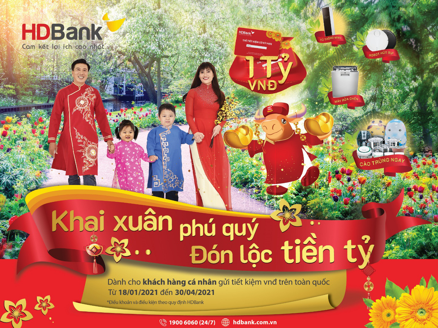 C&ugrave;ng HDBank đ&oacute;n lộc tiền tỷ đầu năm - Ảnh 3.
