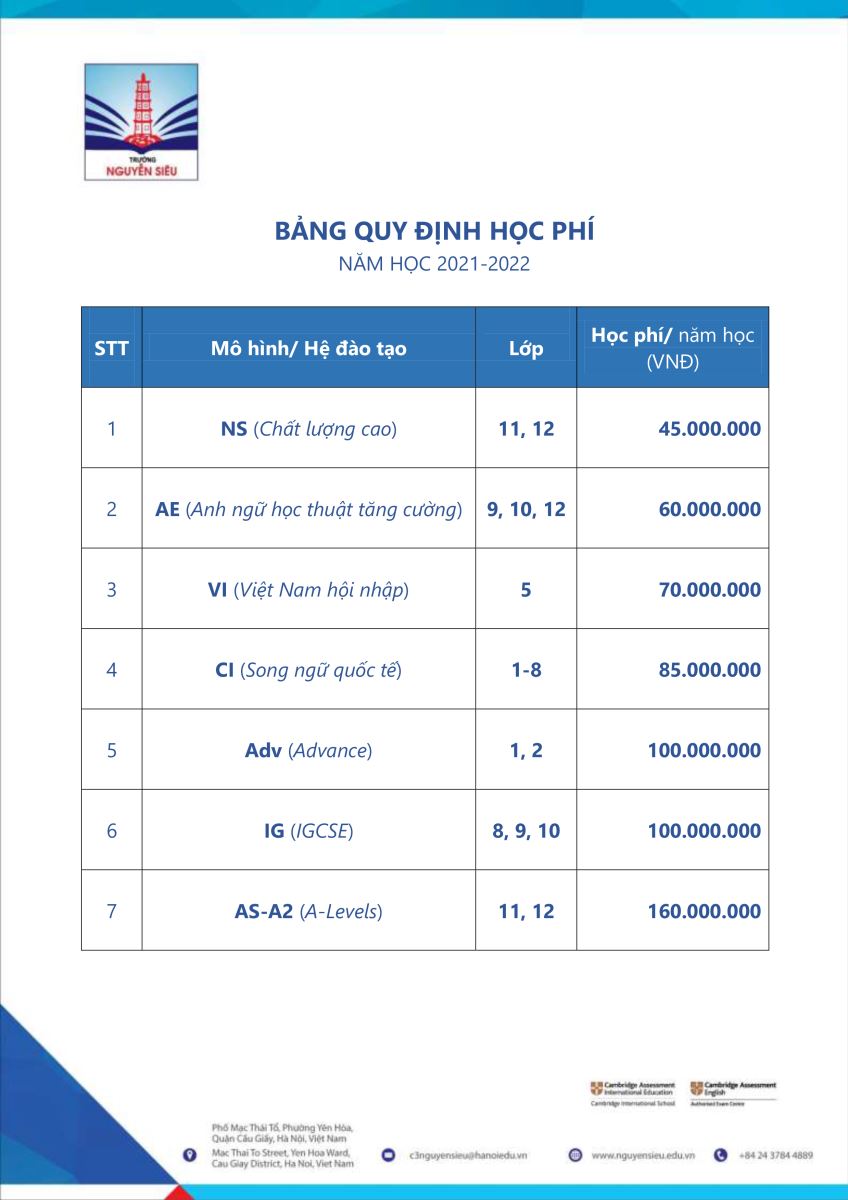 Danh s&aacute;ch c&aacute;c trường tư nổi tiếng ở H&agrave; Nội c&oacute; mức học ph&iacute; dưới 150 triệu đồng/năm, bố mẹ c&acirc;n nhắc t&agrave;i ch&iacute;nh để cho con học - Ảnh 11.