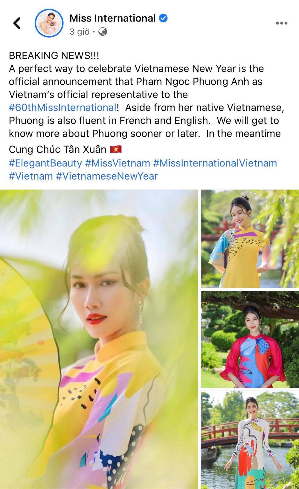 Sau màn nói tiếng Anh như bắn rap, Á hậu Phương Anh được Missosology dự đoán vị trí cực cao tại Miss International - Ảnh 3.