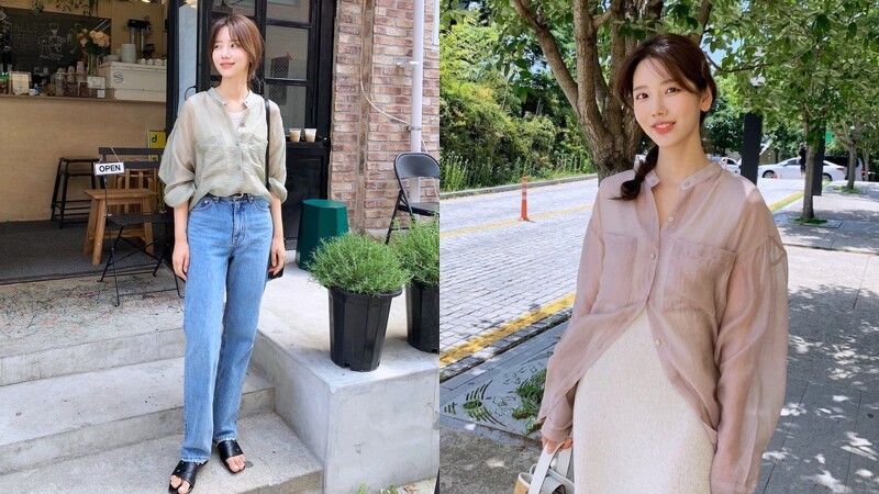 6 xu hướng áo sẽ cực 'hot' trong năm 2021, nhìn gái Hàn mặc đẹp chỉ muốn mua ngay 003