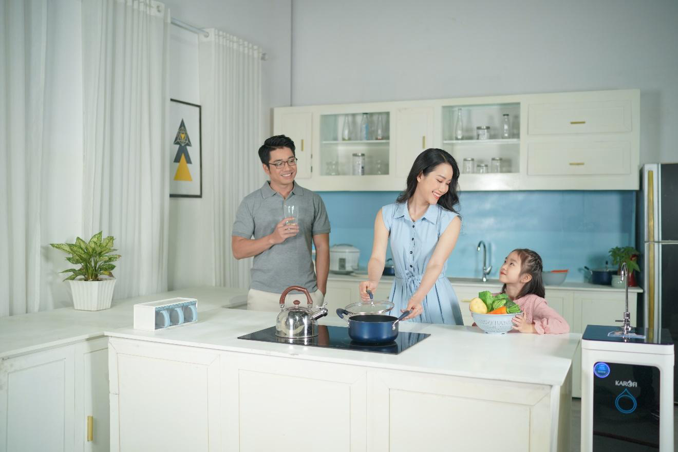 Mẹ đảm đang xây hàng rào miễn dịch cho cả nhà từ việc uống nước - Ảnh 1. Mẹ đảm đang xây hàng rào miễn dịch cho cả nhà từ việc uống nước - Ảnh 1.